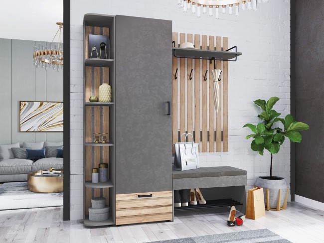 Прихожая Денвер 401 (ширина 181 см)