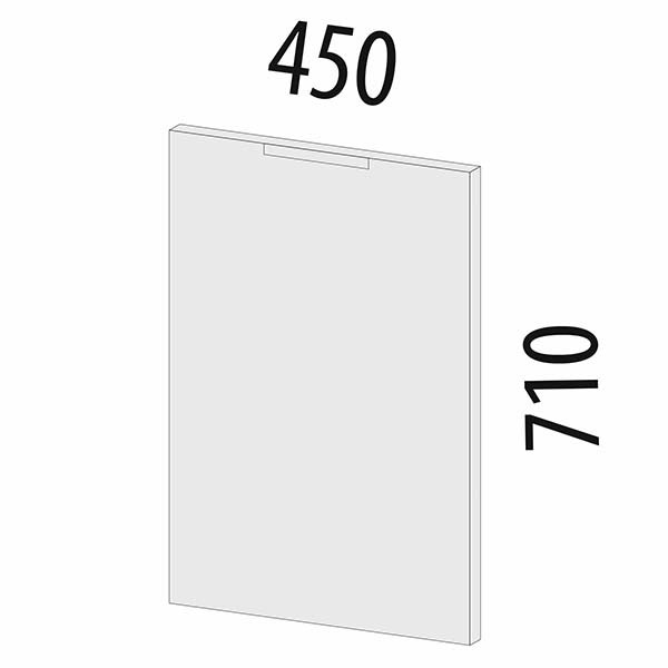 105.70 Панель 45 для посудомоечной машины Грэйс 105.70 Панель 45 для посудомоечной машины Грэйс