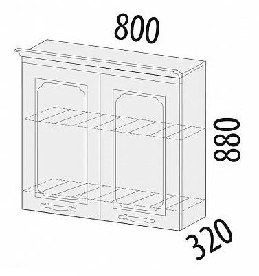 23.02 Шкаф-сушка 80х32х88