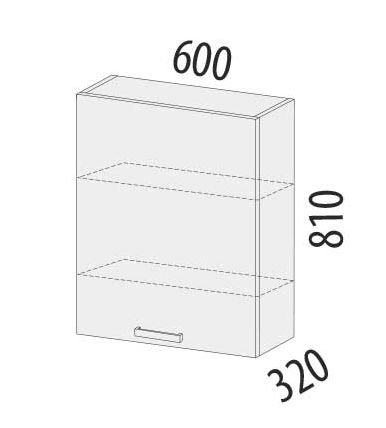 101.36 Шкаф (лев/прав) 600 101.36 Шкаф (лев/прав) 600