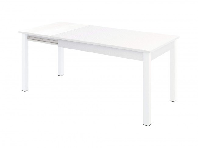 Стол обеденный Орфей 40 Белый шпон