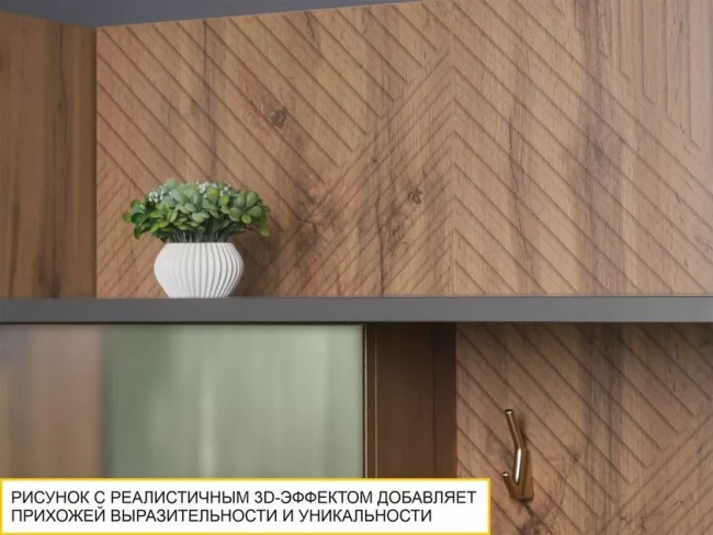 Мини-прихожая с крючками (лев/прав) Монако 402.08