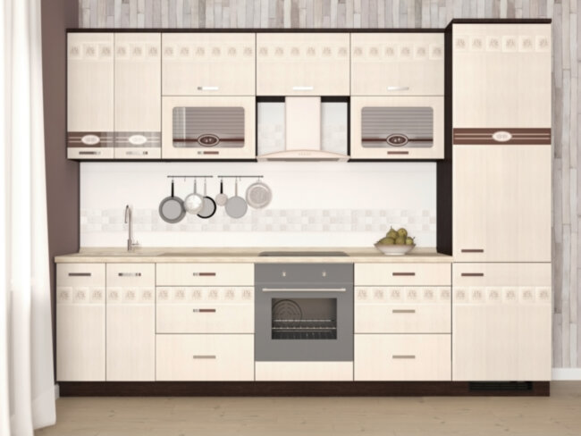Аврора 25 кухонный гарнитур 3000 Аврора 25 кухонный гарнитур 3000