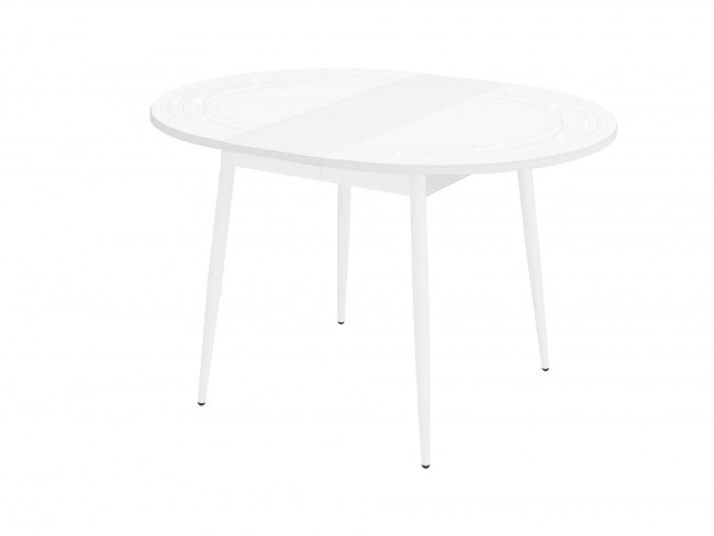 Стол обеденный Орфей 41 Белый шпон