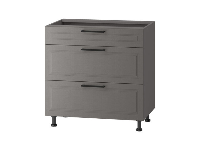 110.92 Напольный шкаф (3 ящика с системой плавного закрывания) Неаполь 110.92 Напольный шкаф (3 ящика с системой плавного закрывания) Неаполь
