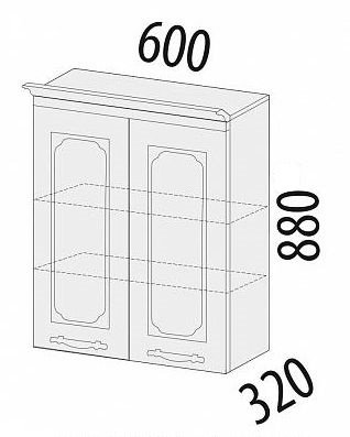 23.06 Шкаф 60х32х88