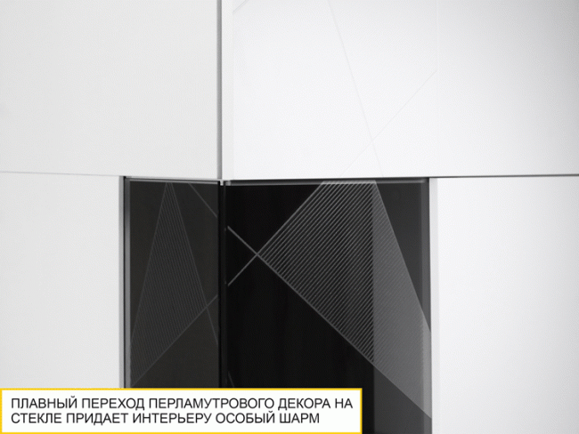 Шкаф-витрина (сервант) лев/прав Джерси 601.06 Шкаф-витрина (сервант) лев/прав Джерси 601.06