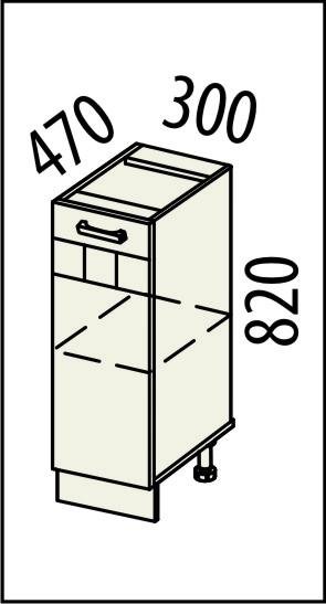 10.55.1 Стол 30х47х82