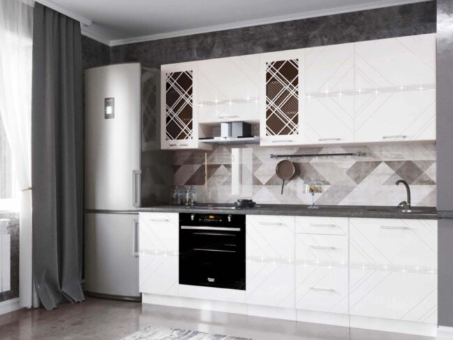 Бьянка 26 кухонный гарнитур 2400 Бьянка 26 кухонный гарнитур 2400