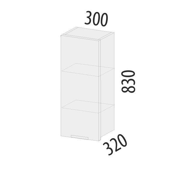 103.07 Шкаф (лев/прав) Дакота