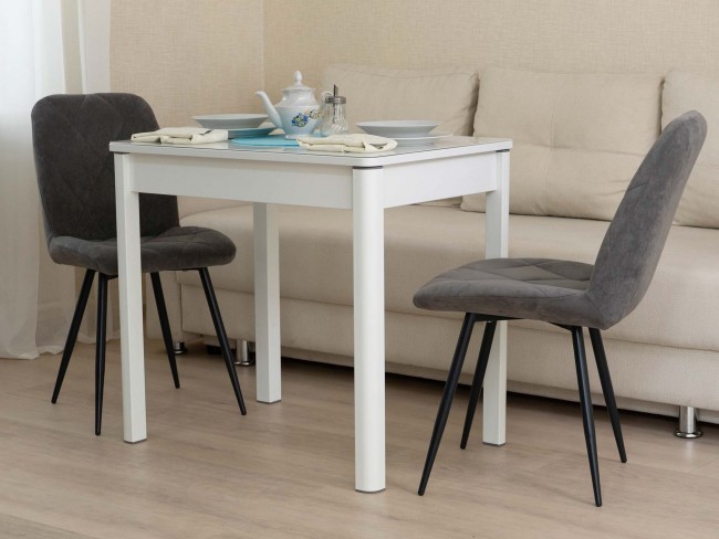 Стол обеденный Орфей 42 Белый шпон Стол обеденный Орфей 42 Белый шпон