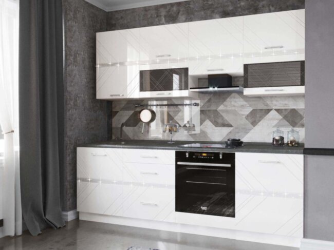 Бьянка 27 кухонный гарнитур 2400 Бьянка 27 кухонный гарнитур 2400