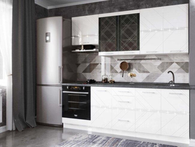 Бьянка 24 кухонный гарнитур 2200 Бьянка 24 кухонный гарнитур 2200