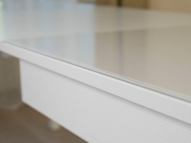 Стол обеденный Орфей 43 Белый Шпон