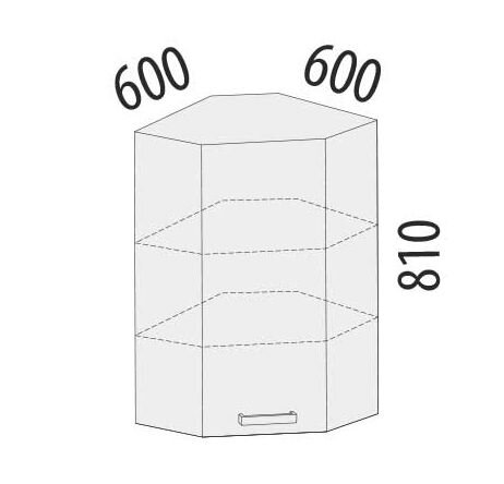 101.20 Шкаф угловой (лев/прав) 600 101.20 Шкаф угловой (лев/прав) 600