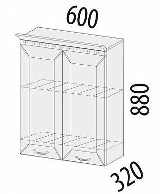71.01 Шкаф-сушка 60х32х88