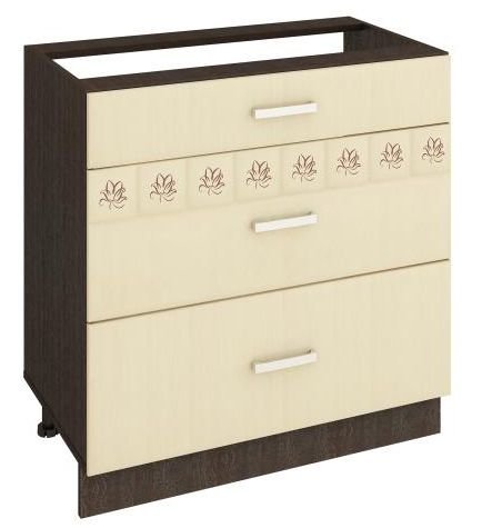 10.67.2 Стол с 3 ящиками 80х47х82