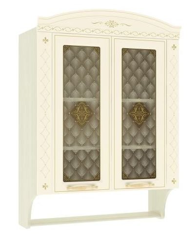 23.15 Шкаф-витрина с колоннами 80х32х113