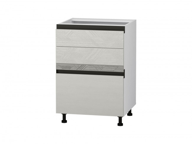 104.66 Стол с 3 ящиками (метабоксы) Бостон 104.66 Стол с 3 ящиками (метабоксы) Бостон