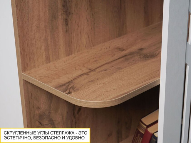 Стеллаж торцевой (лев/прав) Монако 403.15 Стеллаж торцевой (лев/прав) Монако 403.15