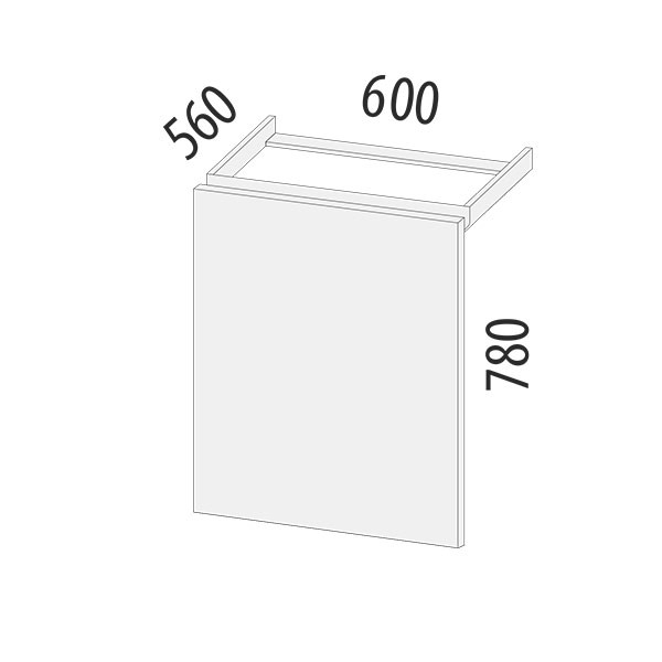 104.69 Панель для п/моечной машины Бостон