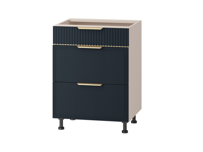 Напольный шкаф (3 ящика с системой плавного закрывания) Флоренция 108.91 Напольный шкаф (3 ящика с системой плавного закрывания) Флоренция 108.91