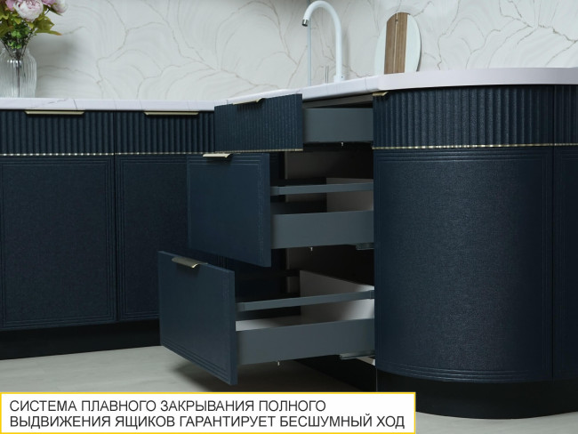 Напольный шкаф (3 ящика с системой плавного закрывания) Флоренция 108.90