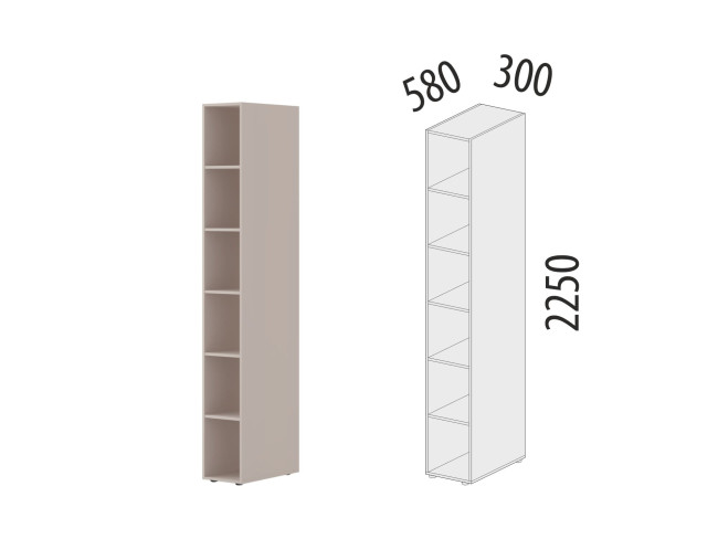 904.56 Стеллаж Флоренция