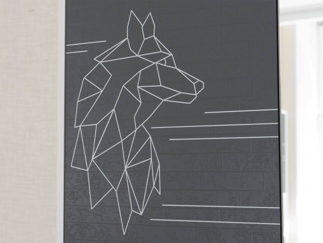 501.28 Шкаф трехдверный с зеркалом Аляска