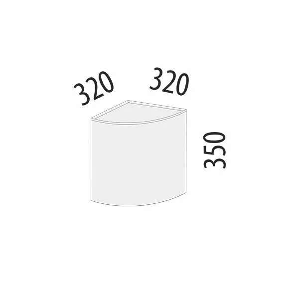 74.107 Антресоль (с системой плавного закрывания) Графит 74.107 Антресоль (с системой плавного закрывания) Графит