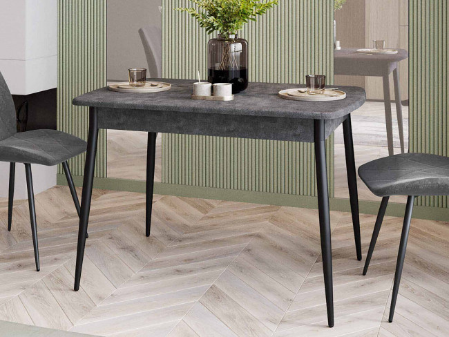 Стол обеденный Орфей 28.1 Антрацит