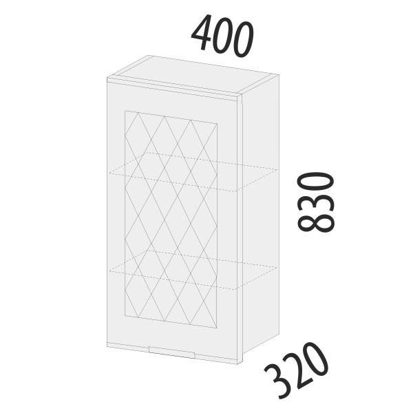 103.23 Шкаф с решеткой Дакота 103.23 Шкаф с решеткой Дакота