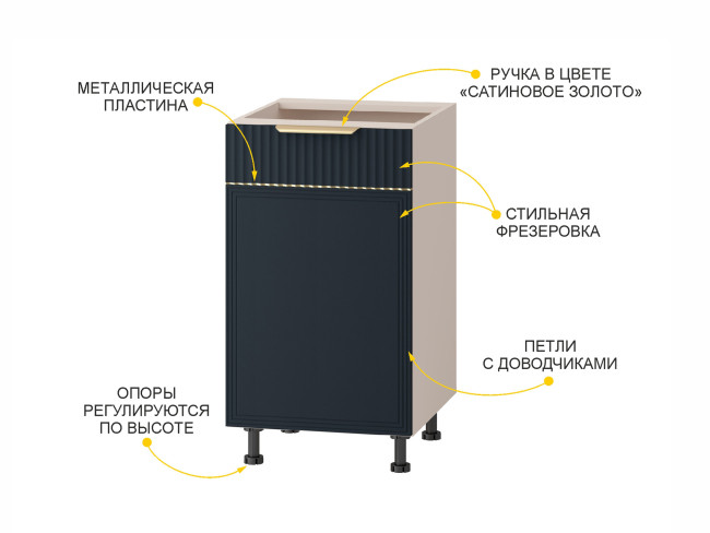 Напольный шкаф (лев/прав) Флоренция 108.72 Напольный шкаф (лев/прав) Флоренция 108.72