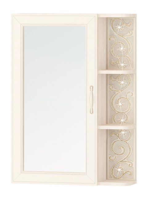 47.17 Зеркало с полками (лев/прав) Тиффани 600 47.17 Зеркало с полками (лев/прав) Тиффани 600