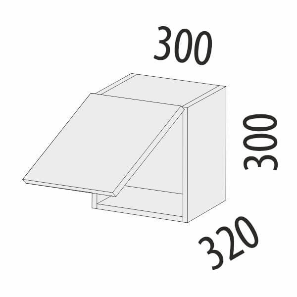 103.106 Антресоль (с системой плавного закрывания) Дакота 103.106 Антресоль (с системой плавного закрывания) Дакота