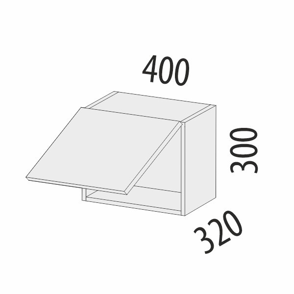 103.105 Антресоль (с системой плавного закрывания) Дакота 103.105 Антресоль (с системой плавного закрывания) Дакота