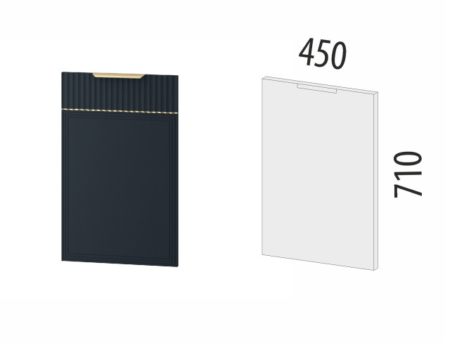 Панель для посудомоечной машины Флоренция 108.70 Панель для посудомоечной машины Флоренция 108.70