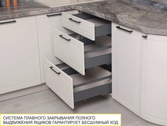 Кухонный гарнитур угловой с витриной Неаполь 109 227 Кухонный гарнитур угловой с витриной Неаполь 109 227