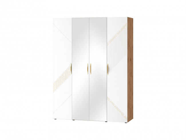 Шкаф 4-х дверный Монако 903.14 с зеркалом Шкаф 4-х дверный Монако 903.14 с зеркалом