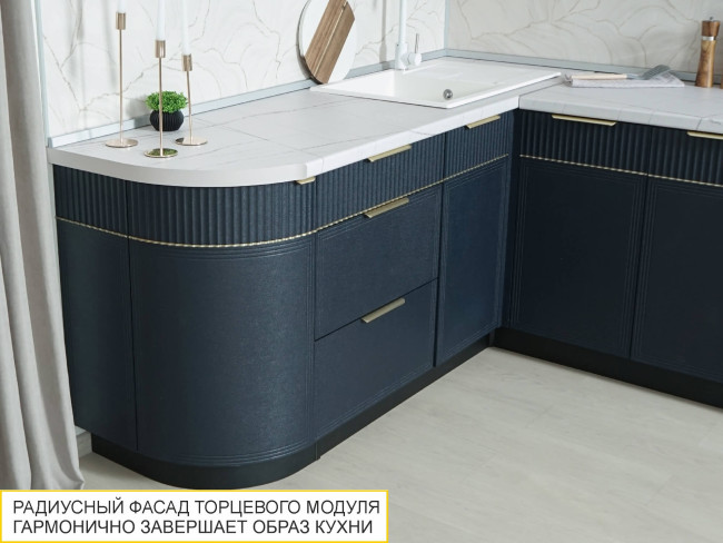 Напольный шкаф торцевой (лев) Флоренция 108.65 Напольный шкаф торцевой (лев) Флоренция 108.65