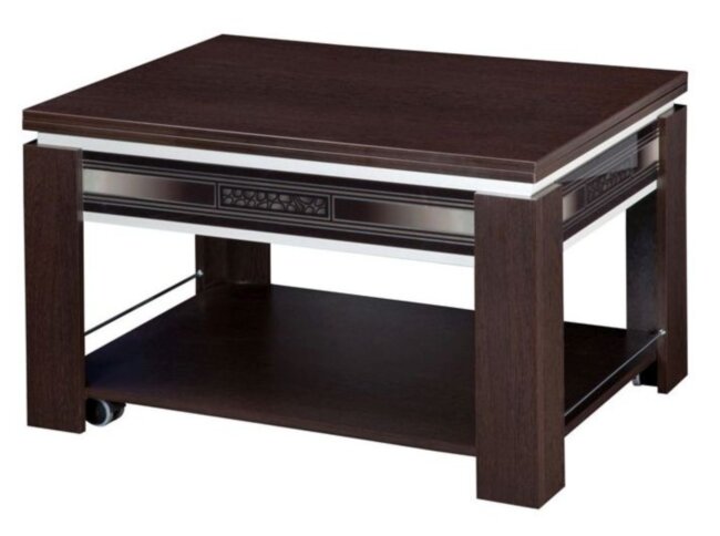 Стол журнальный Агат 24.10 Венге-Крем Стол журнальный Агат 24.10 Венге-Крем