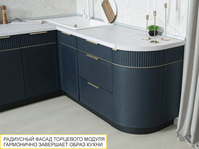 Напольный шкаф торцевой (прав) Флоренция 108.64 Напольный шкаф торцевой (прав) Флоренция 108.64