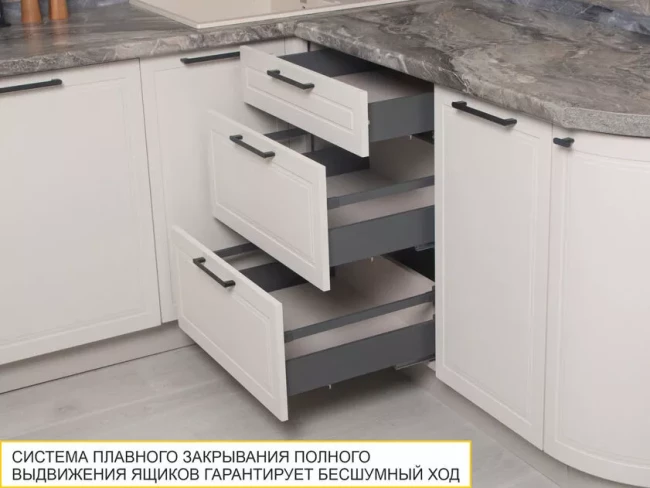 Кухонный гарнитур с витриной Неаполь 109 207 Кухонный гарнитур с витриной Неаполь 109 207