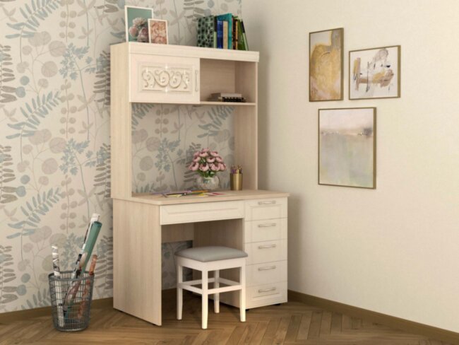 93.26 Стол с надстройкой Тиффани 1000 93.26 Стол с надстройкой Тиффани 1000