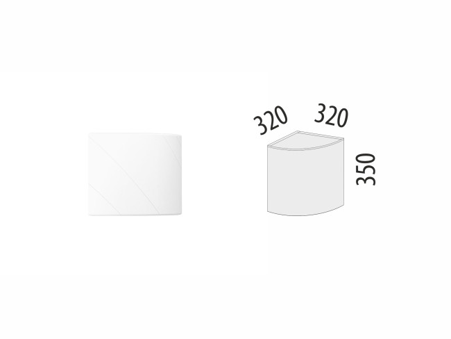 102.107 Антресоль (с системой плавного закрывания) Бьянка 102.107 Антресоль (с системой плавного закрывания) Бьянка