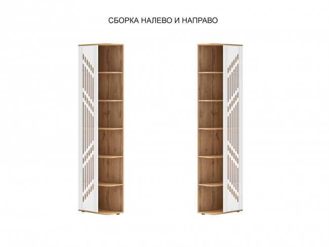 Стеллаж торцевой (лев/прав) Монако 903.17