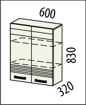 16.06 Шкаф 60х32х83