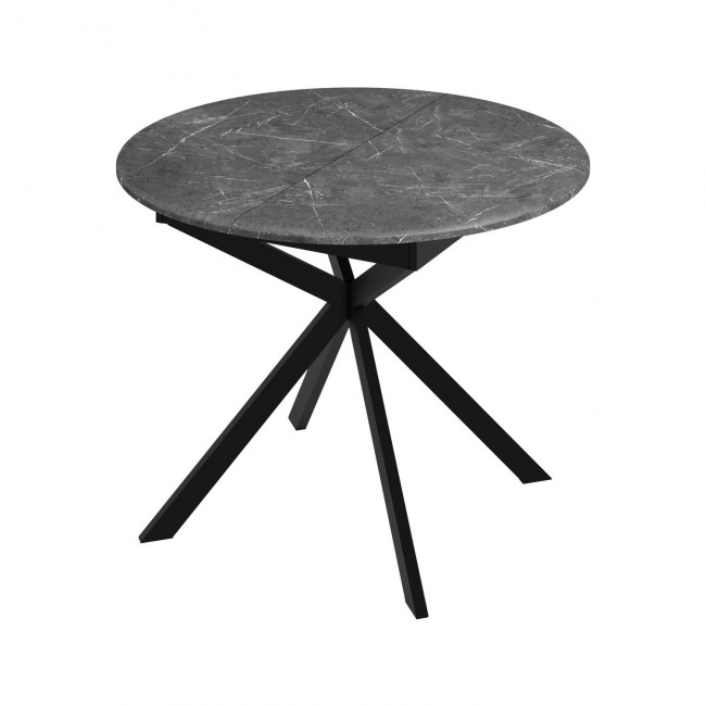 Обеденный стол Орфей 49 Мрамор тёмный