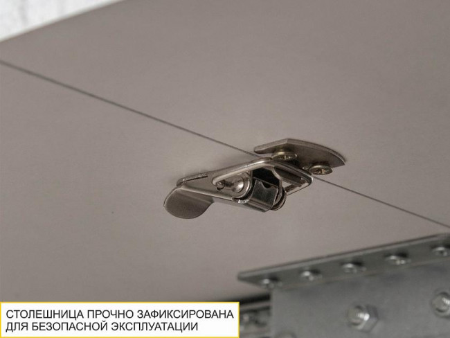 Обеденный стол Орфей 49 Мрамор тёмный