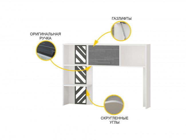 501.23 Надстройка (лев/прав) Аляска 501.23 Надстройка (лев/прав) Аляска